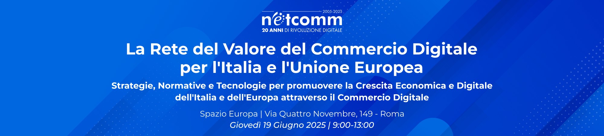 La Rete del Valore del Commercio Digitale per l'Italia e l'Unione Europea