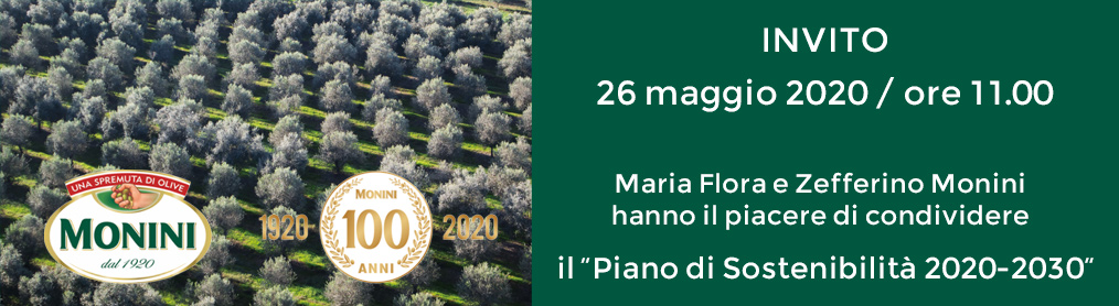 Piano di sostenibilita’ 2020-2030 di Monini spa