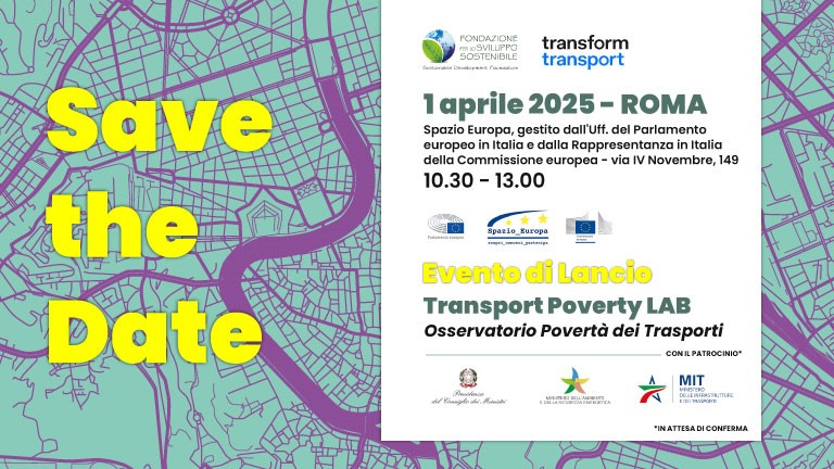 Evento di lancio Transport Poverty LAB