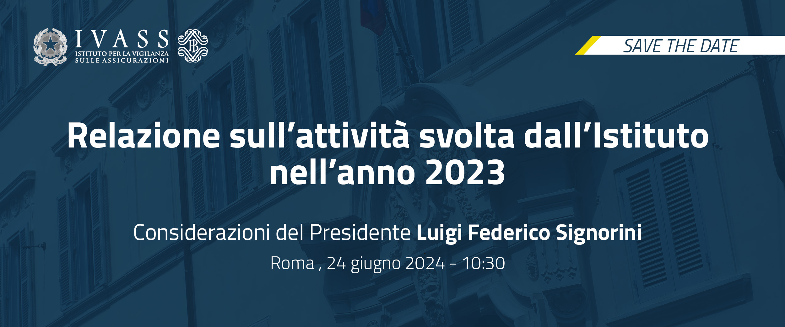 Relazione sull'attività svolta da IVASS nell'anno 2023