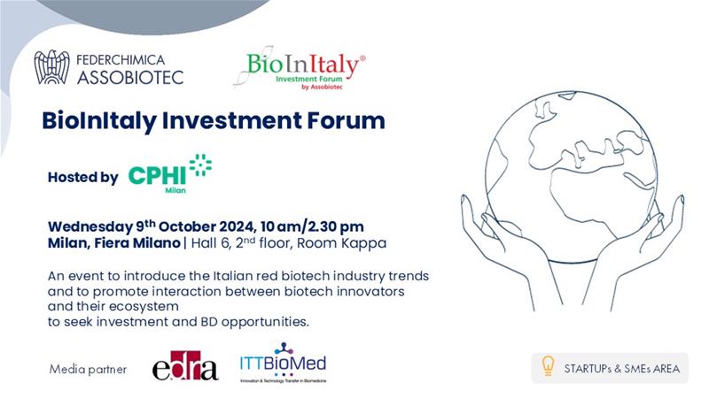  BioInItaly Investment Forum