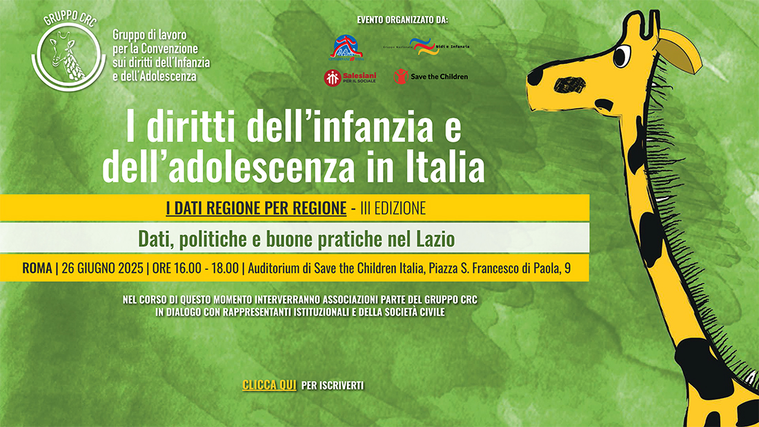 I diritti dell’infanzia e dell’adolescenza in Italia. I dati regione per regione