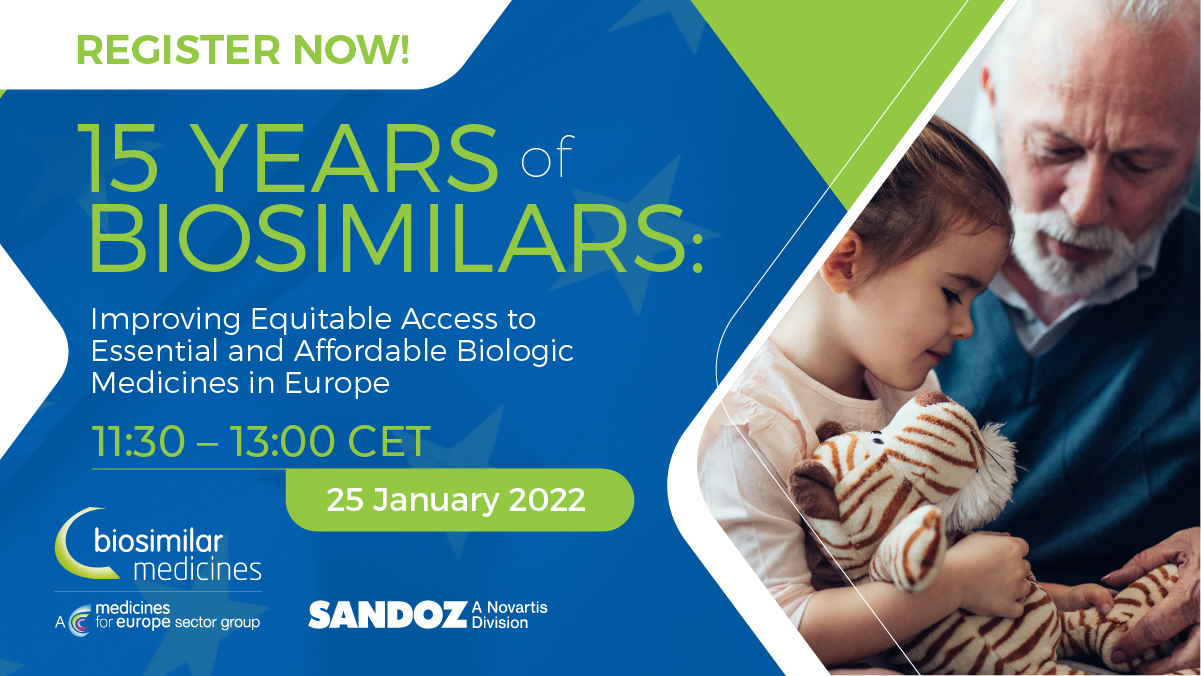 15 Years of Biosimilars: Improving Equitable Access to Essential and Affordable Biologic Medicines in Europe