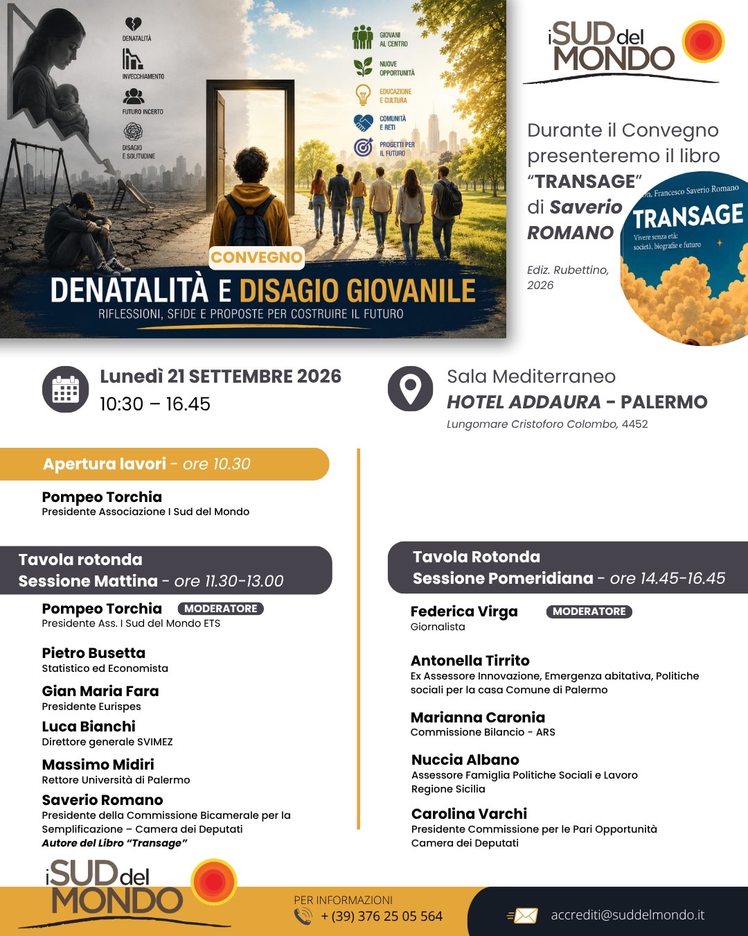 Denatalità e disagio giovanile. Riflessioni, sfide e proposte per costruire il futuro