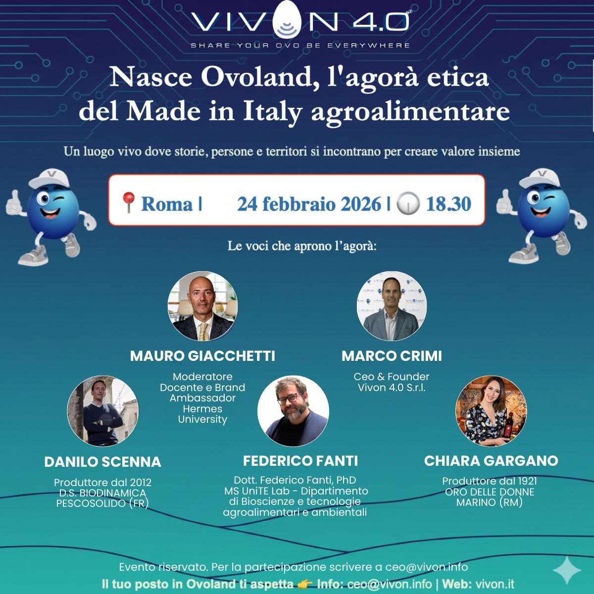 Nasce ovoland, l'agorà etica del made in italy agroalimentare