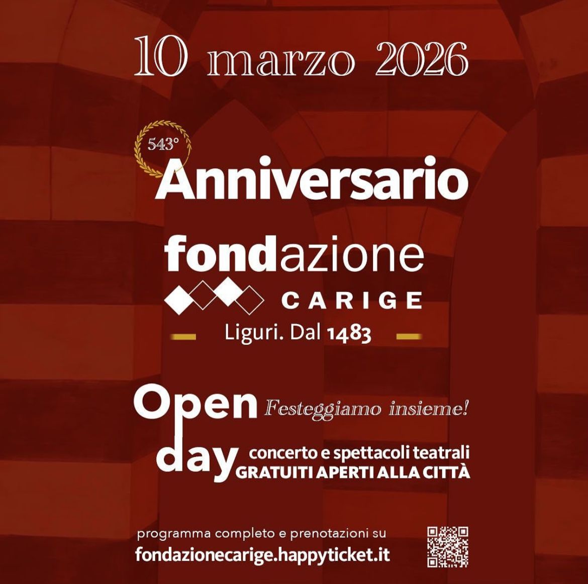 Anniversario Fondazione Carige