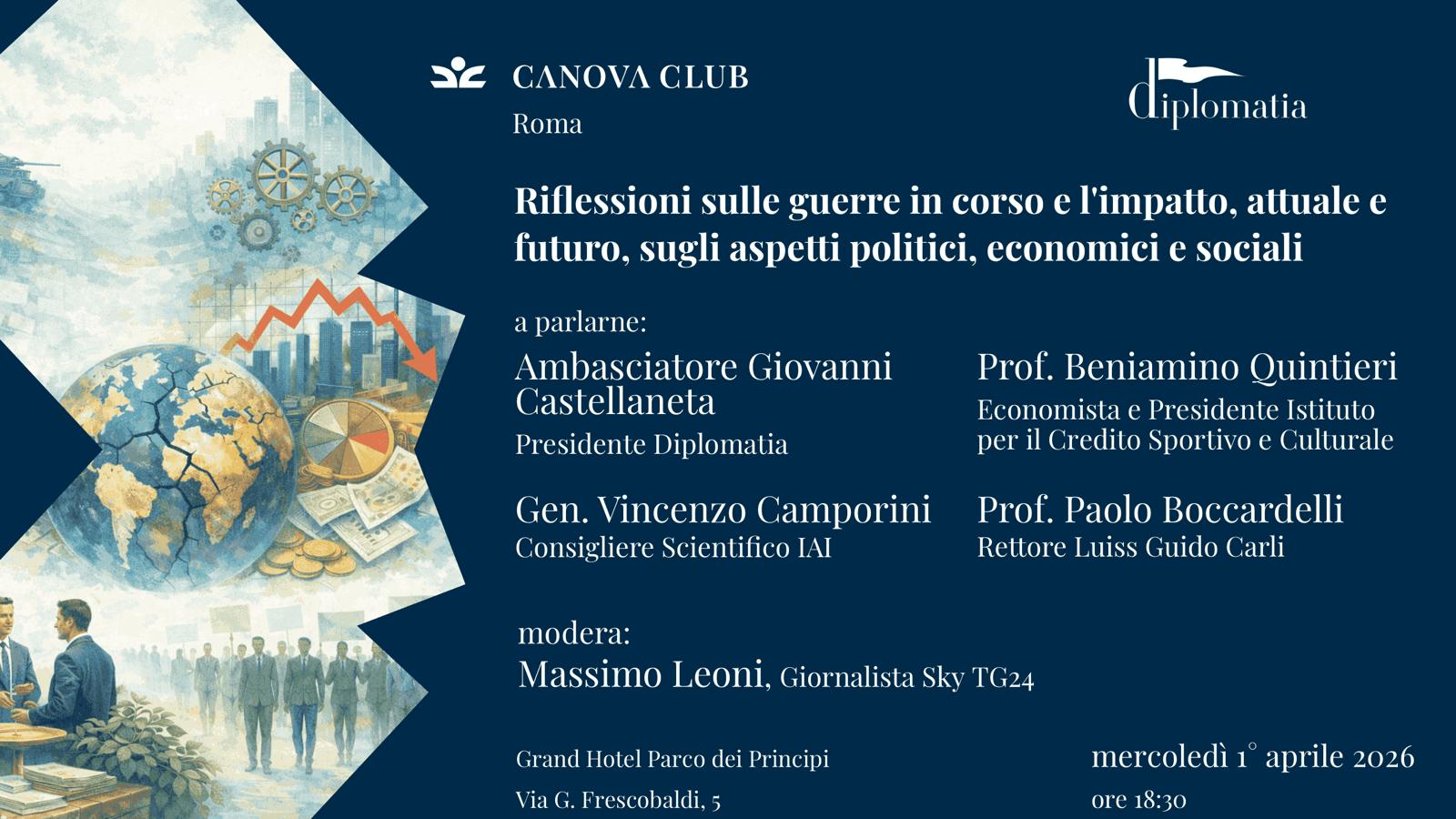 Riflessioni sulle guerre in corso e l'impatto, attuale e futuro, sugli aspetti politici, economici e sociali