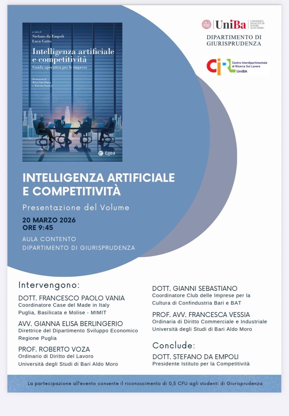Intelligenza artificiale e competitivit&agrave;