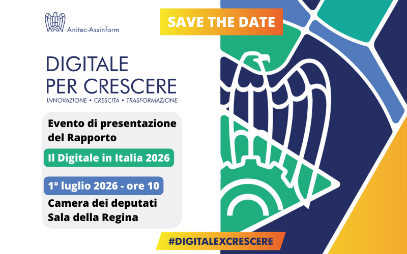 Digitale per crescere - Presentazione del rapporto “Il digitale in italia 2026”