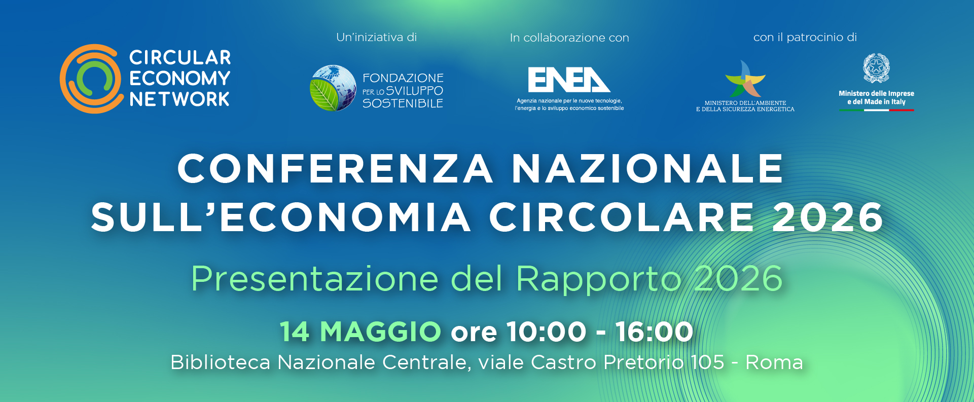 Conferenza nazionale sull’economia circolare 2026