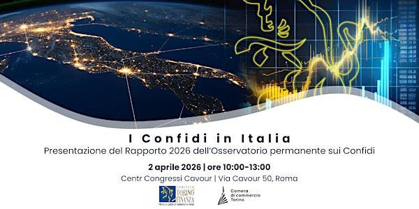 Presentazione rapporto "I confidi in Italia" 2026