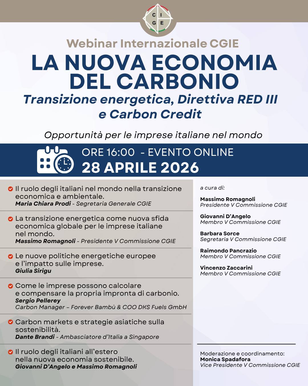 La nuova economia del carbonio