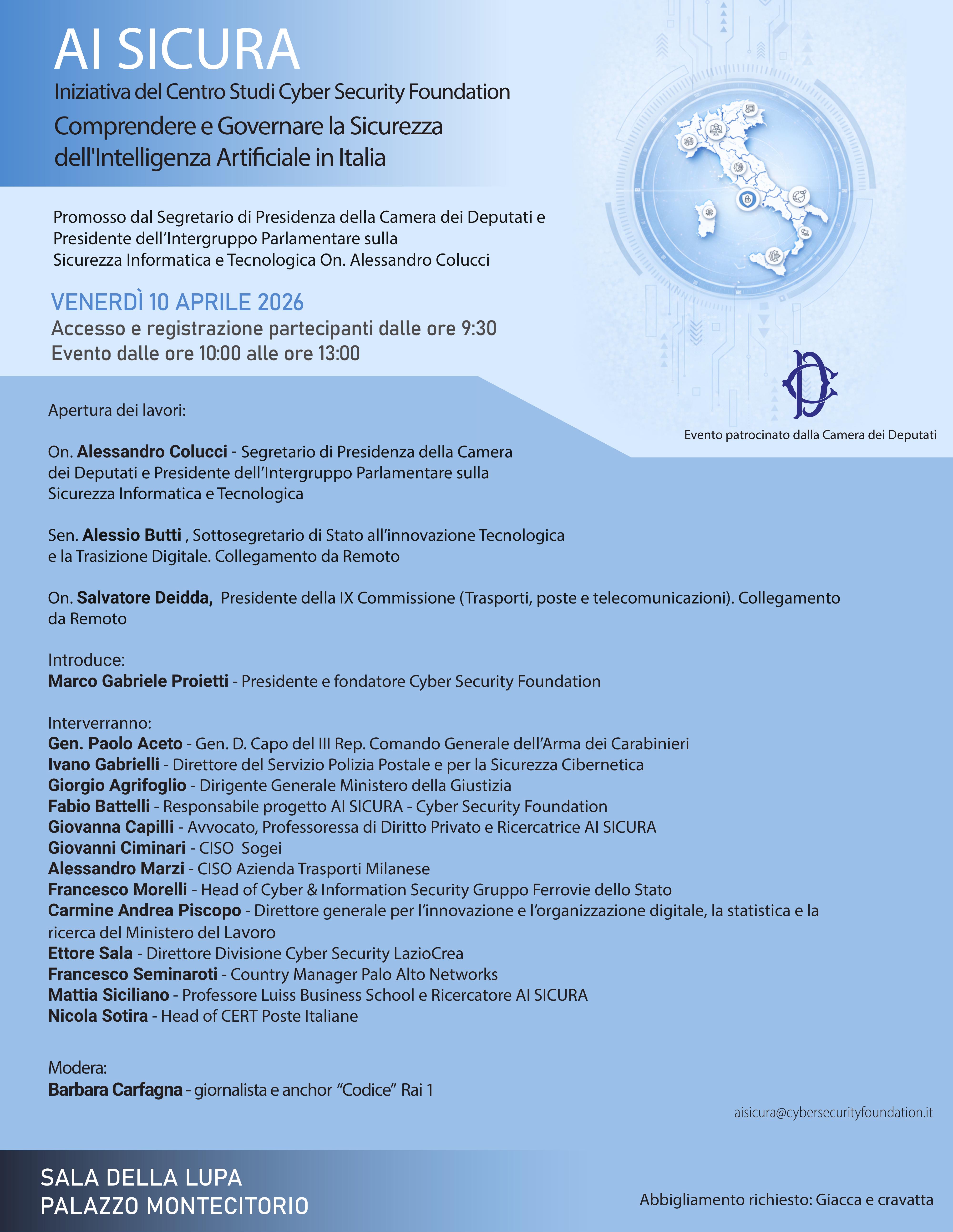 AI Sicura - Comprendere e governare la sicurezza dell'intelligenza artificiale in italia