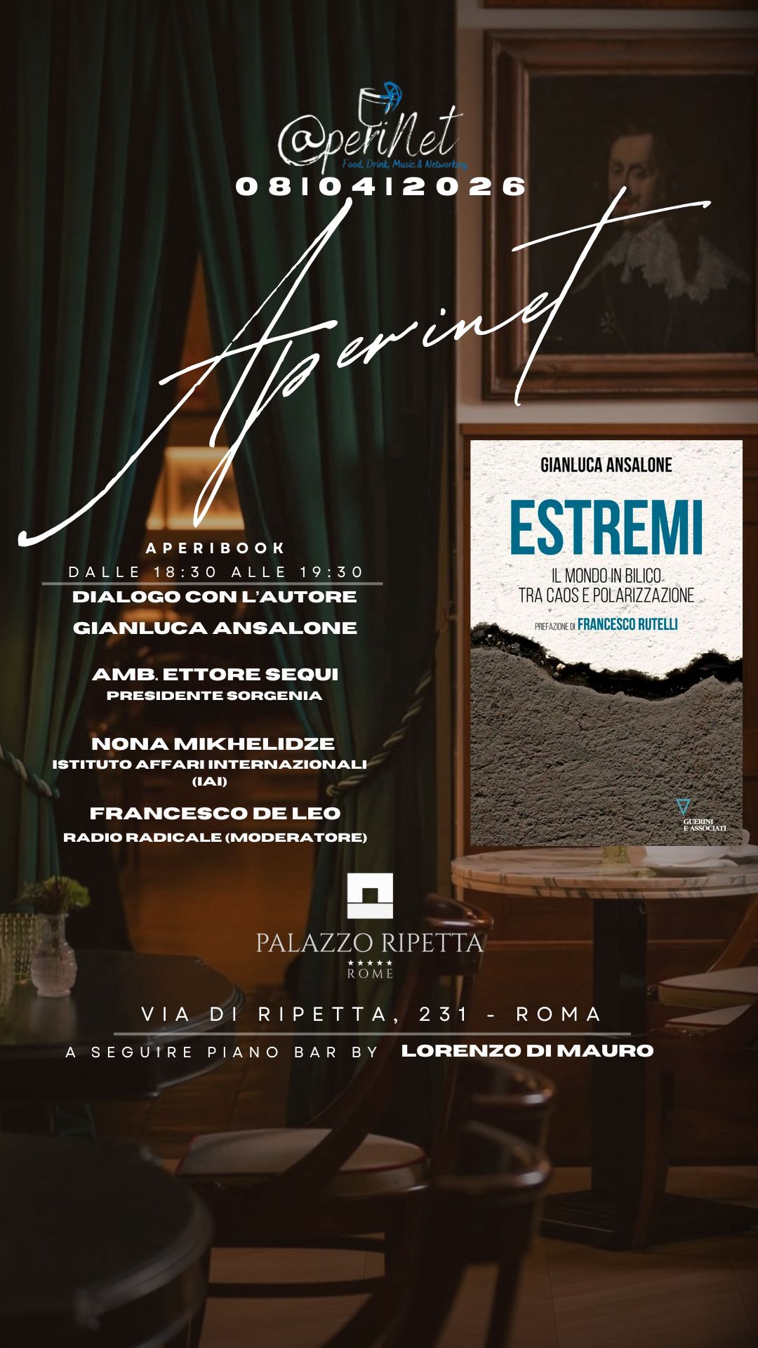 Aperibook, dialogo con l'autore Gianluca Ansalone