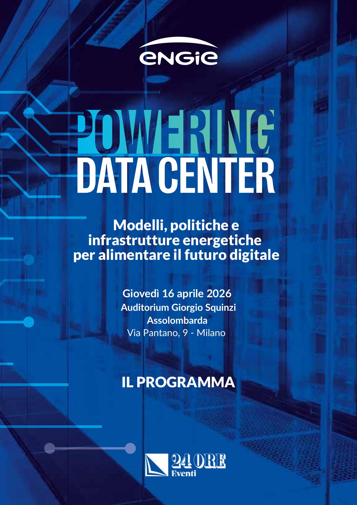 Powering data center. Modelli, politiche e infrastrutture energetiche per alimentare il futuro digitale