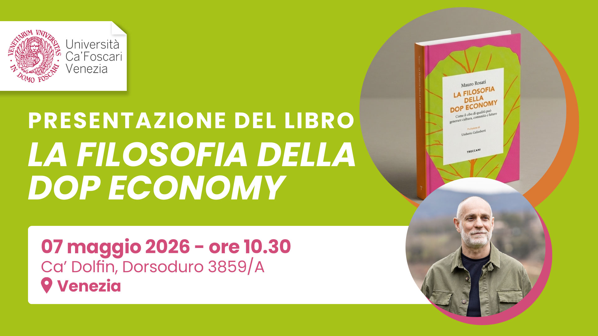 Presentazione del libro "la filosofia della dop economy"