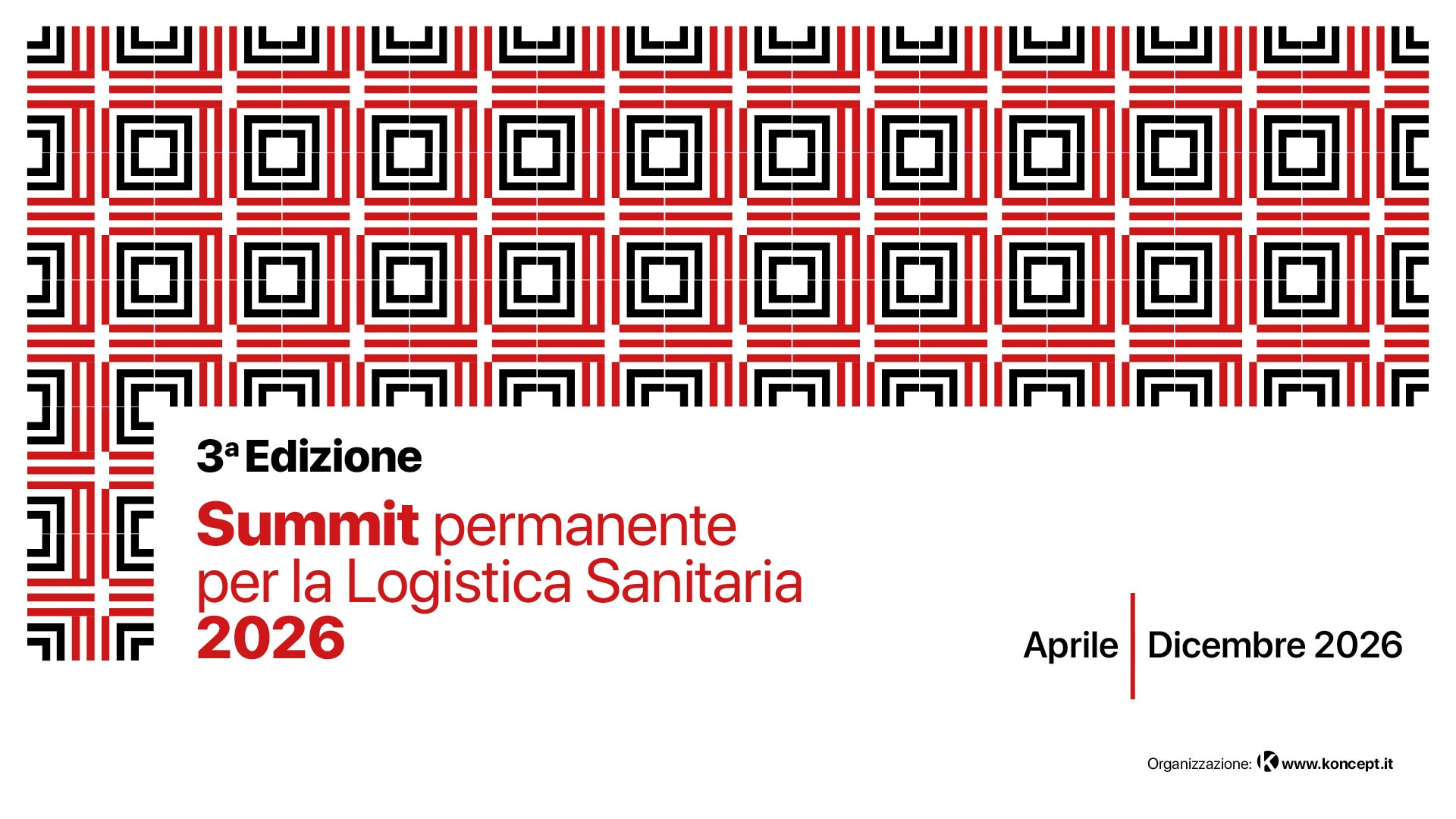 Summit permanente per la logistica sanitaria 