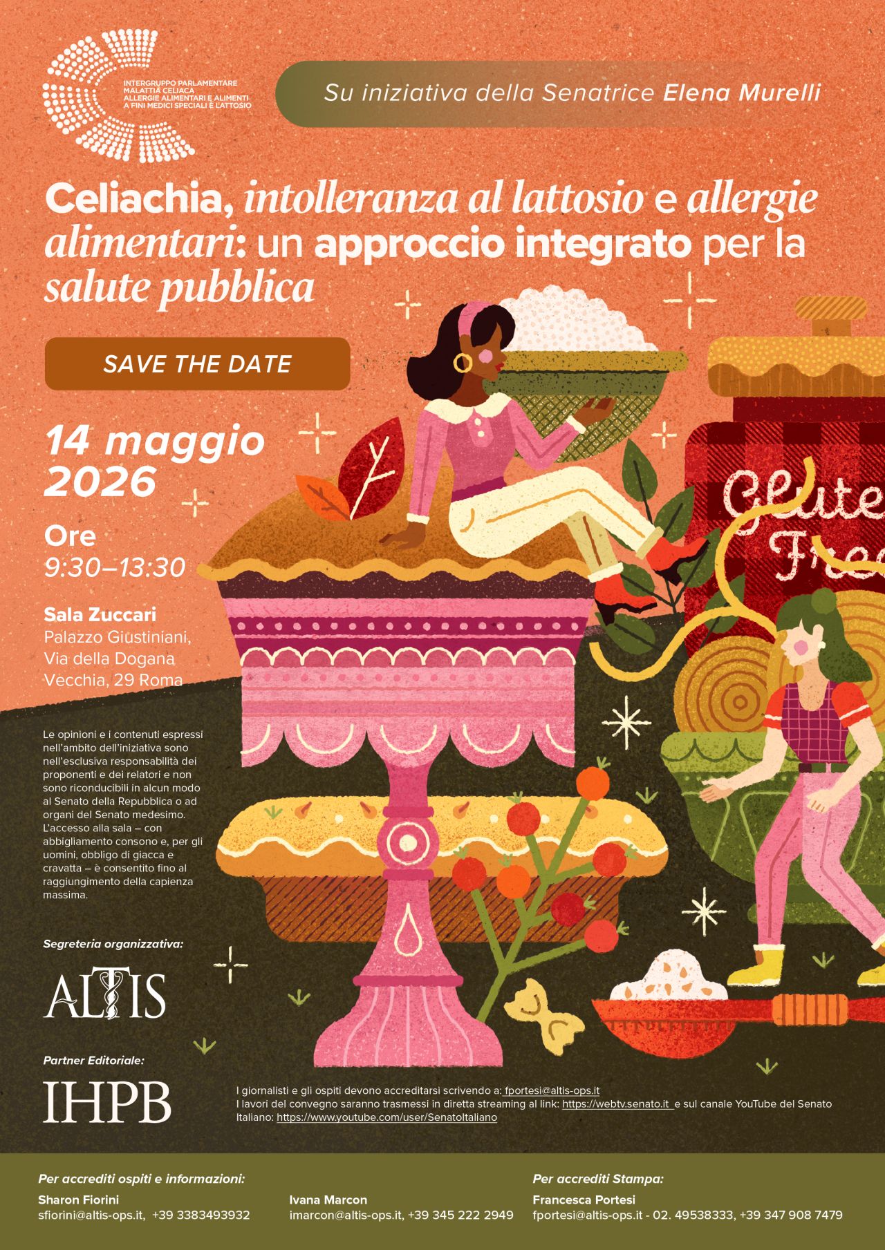 Celiachia, intolleranza al lattosio e allergie alimentari: un approccio integrato per la salute pubblica