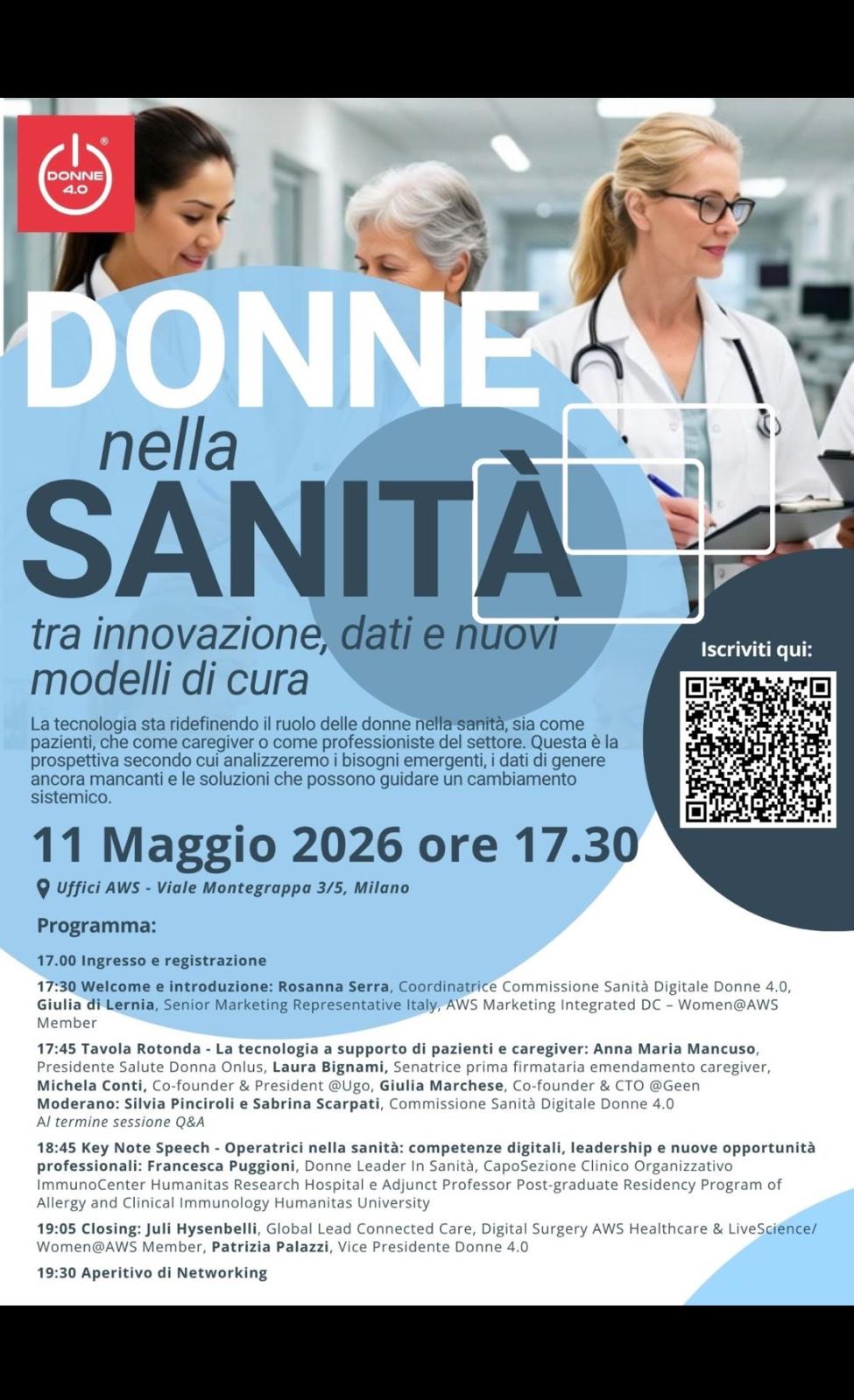 Donne nella sanità tra innovazione, dati e nuovi modelli di cura
