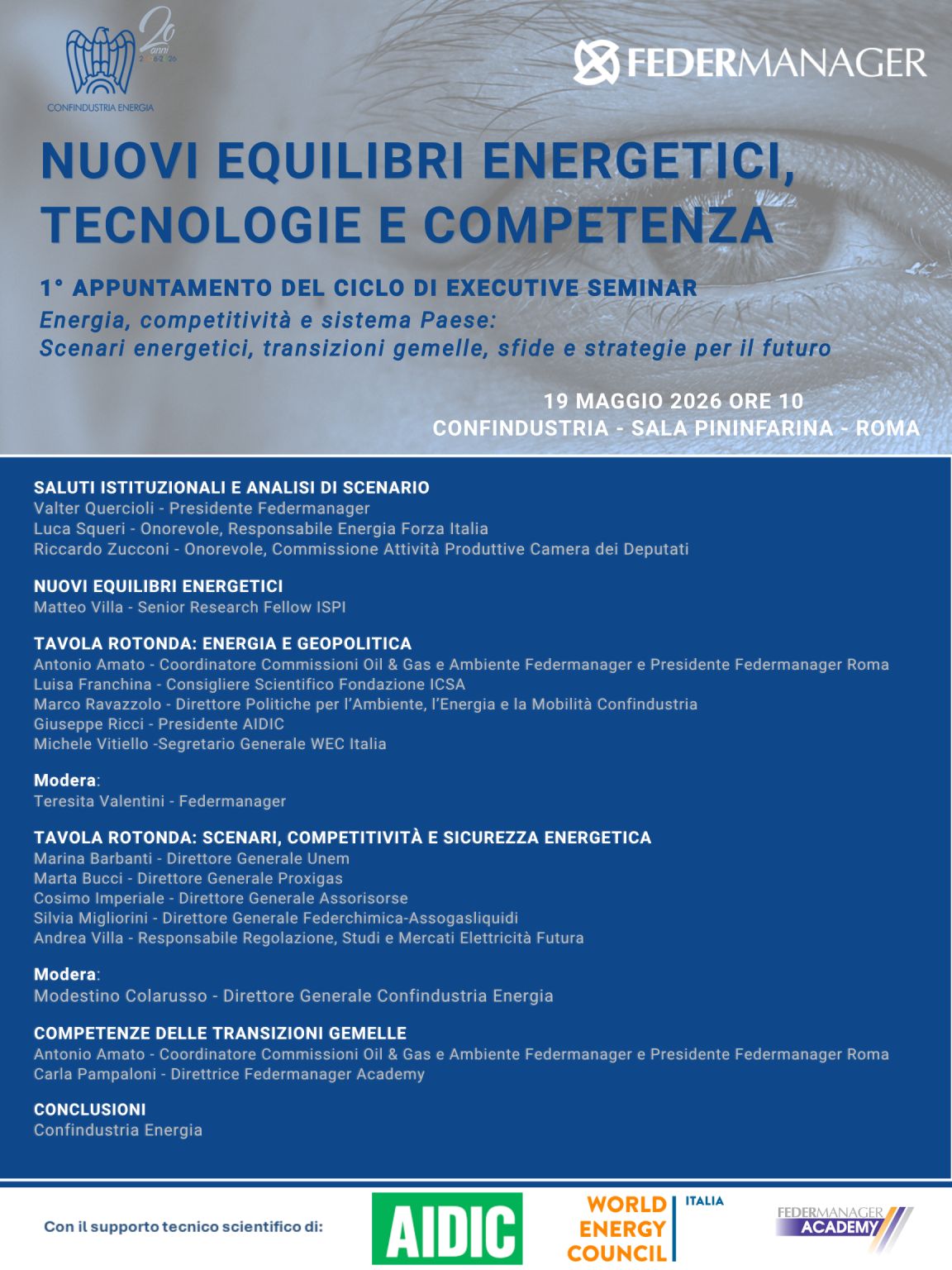 Nuovi equilibri energetici, tecnologie e competenza