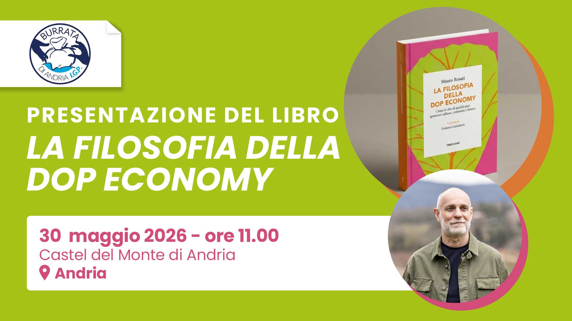 Presentazione del libro: "La filosofia della dop economy"