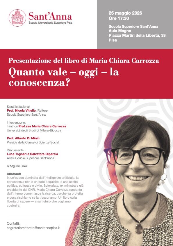 Presentazione del libro: "Quanto vale oggi la conoscenza?