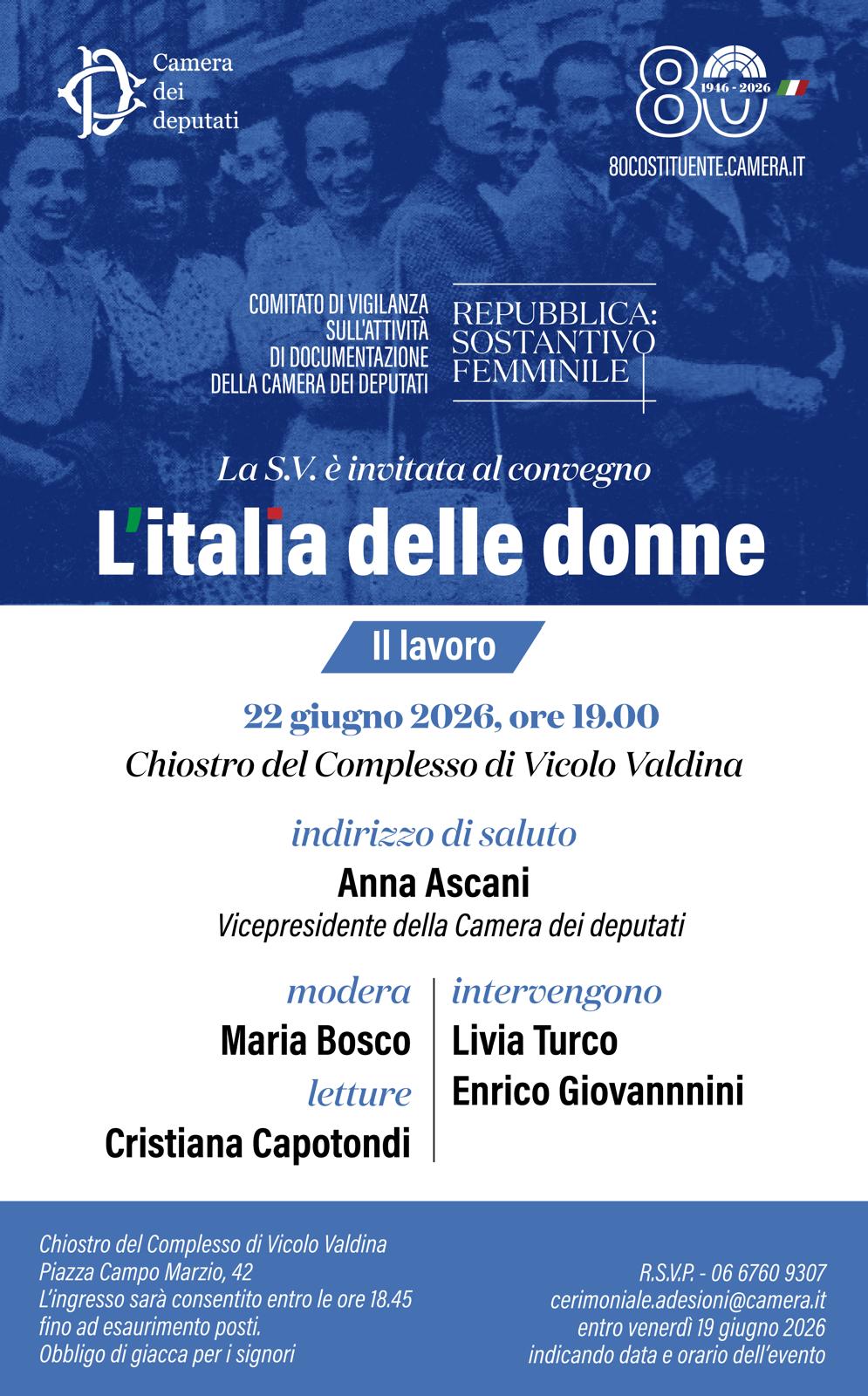 L'italia delle donne - Il lavoro
