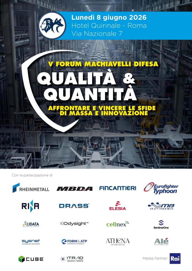 V Forum Machiavelli Difesa - Qualità e quantità: Affrontare e vincere le sfide di massa e innovazione