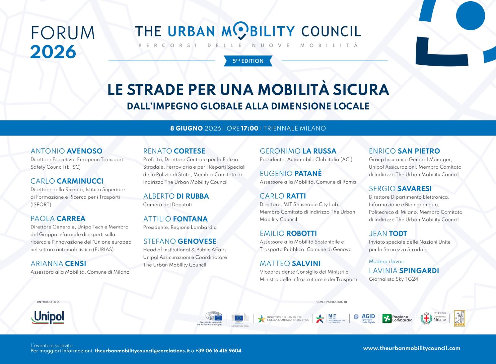 Le strade per una mobilità sicura - Dall'impegno globale alla dimensione locale