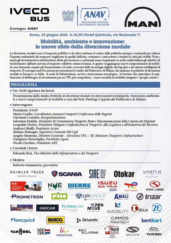 Mobilità, ambiente e innovazione: le nuove sfide della diversione modale