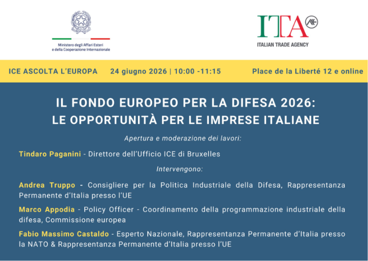 Il fondo europeo per la difesa 2026: le opportunità per le imprese italiane