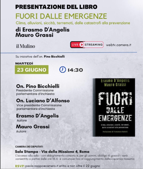 Presentazione del libro: "Fuori dalle emergenze"