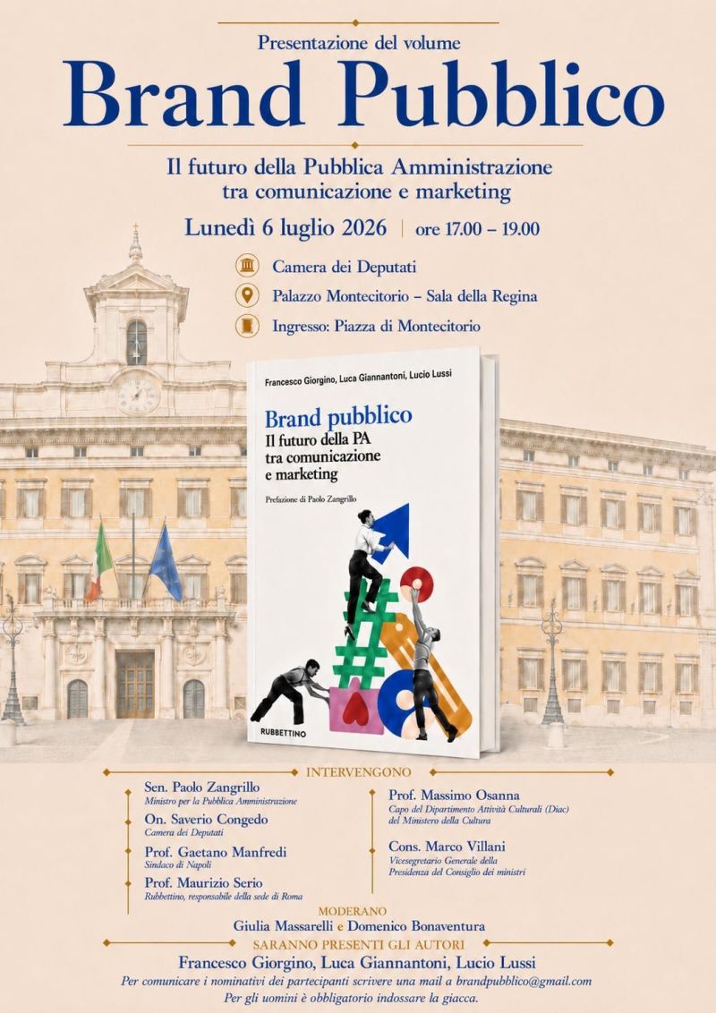 Presentazione del volume: "Brand pubblico"