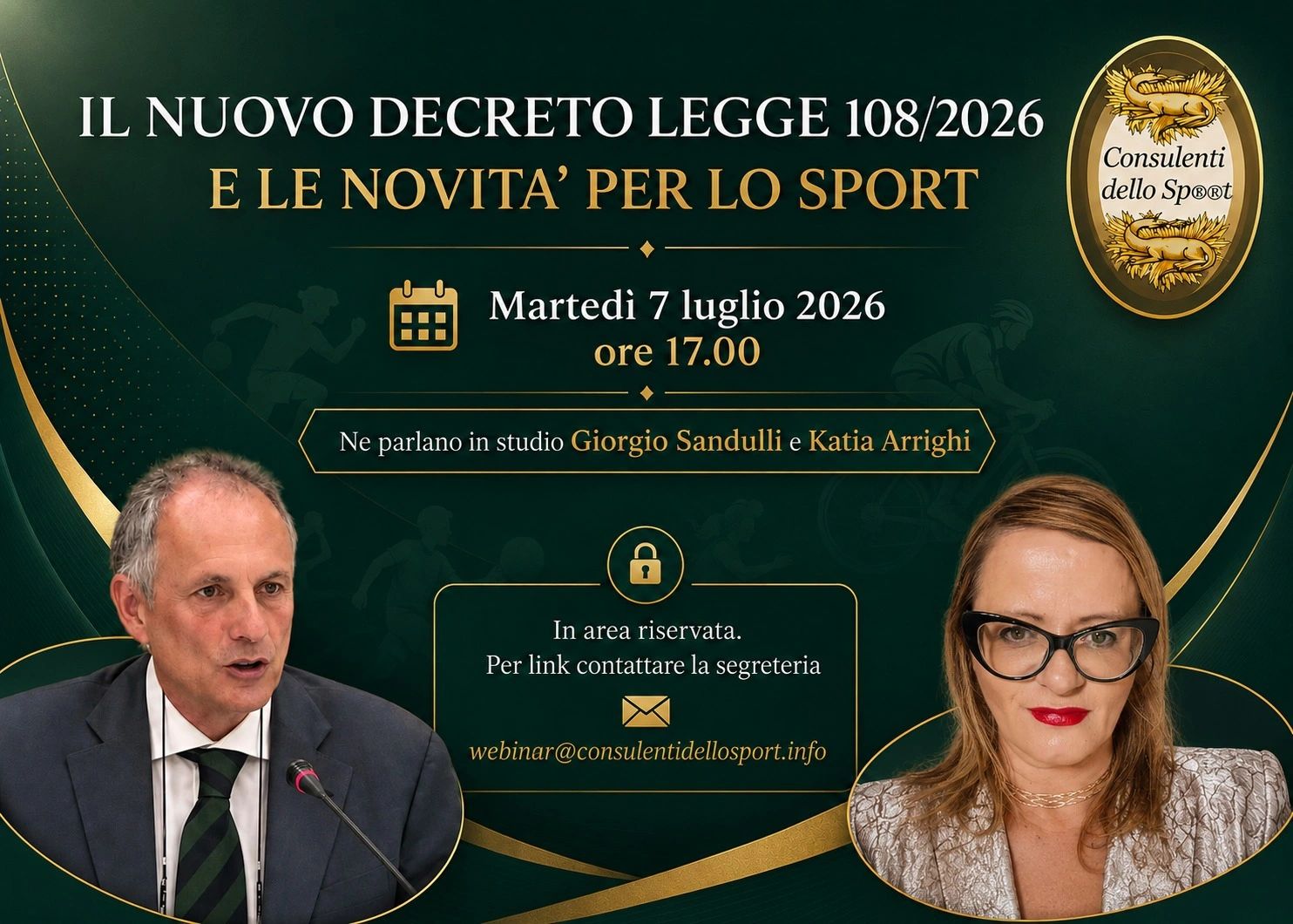 Il nuovo decreto legge 108/2026 e le novità per lo sport