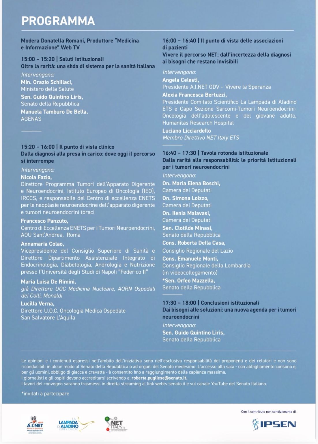 Tumori neuroendocrini, oltre la rarità: dai reali bisogni alle possibili soluzioni