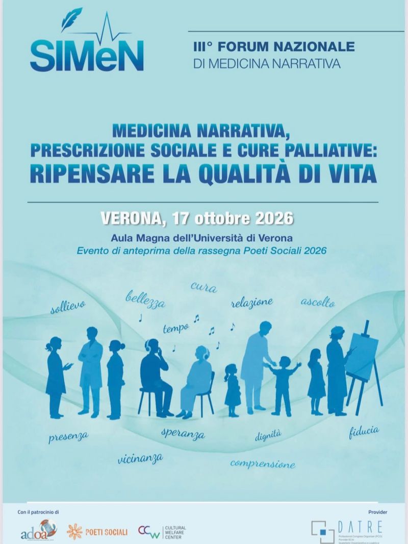 Forum nazionale di medicina narrativa - Ripensare la qualità della vita
