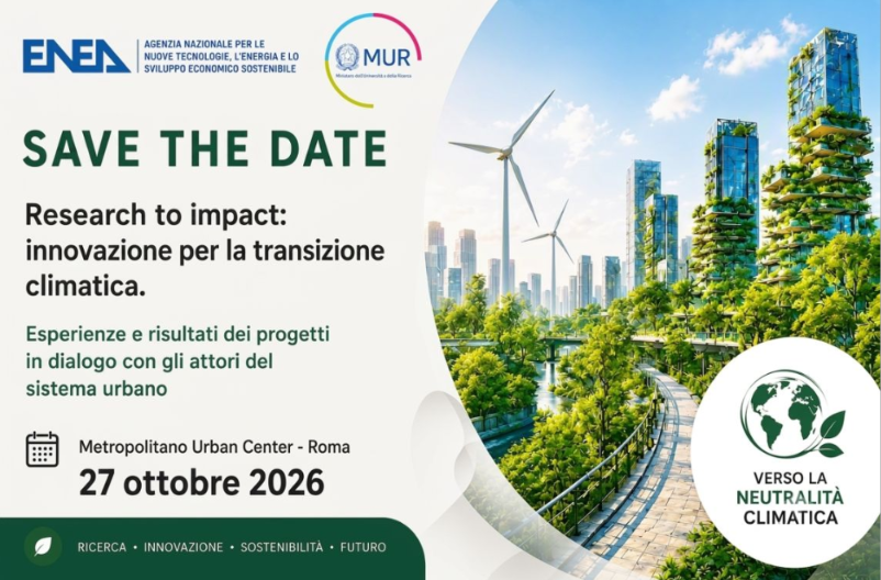 Research to impact: innovazione per la transizione climatica
