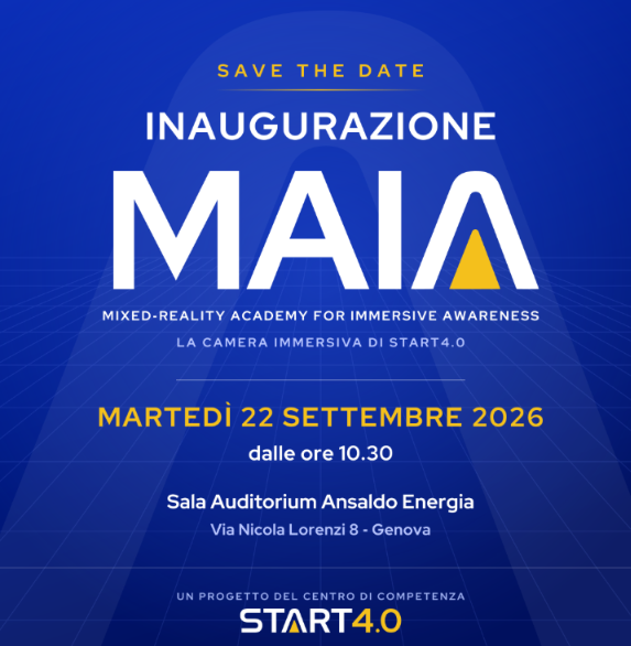 START4.0 inaugura MAIA, la sua Camera Immersiva