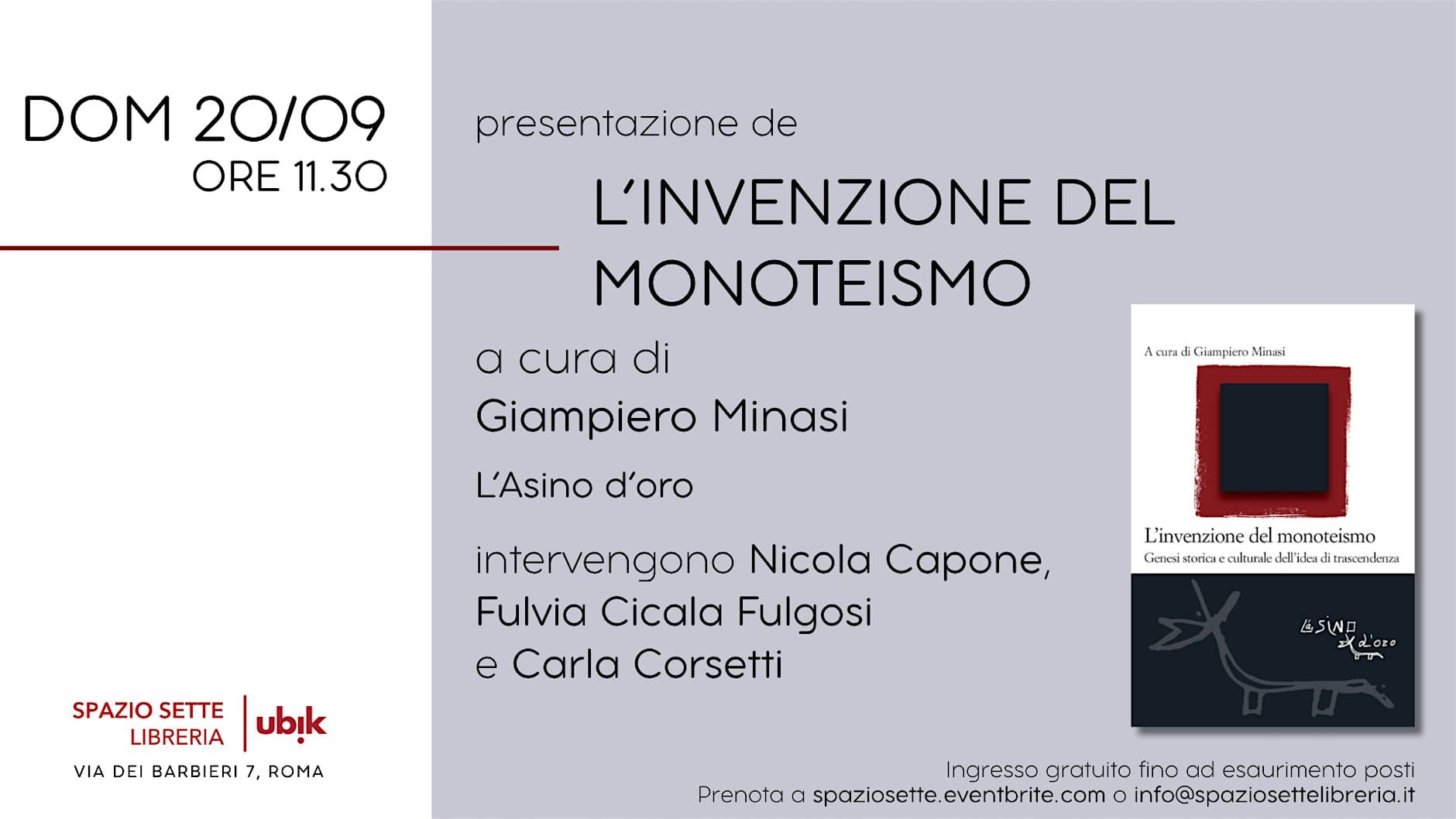 L'invenzione del monoteismo