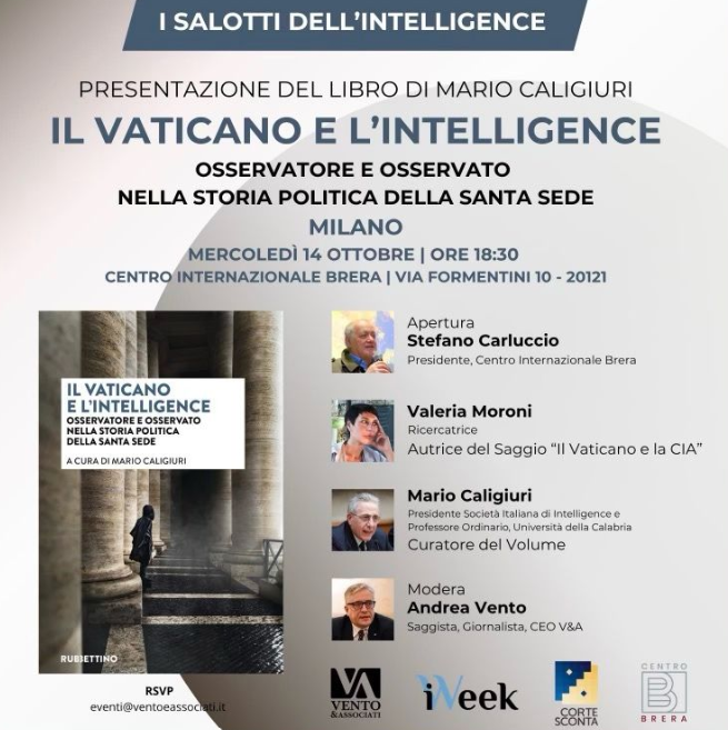 Presentazione del libro: "Il Vaticano e l'intelligence"