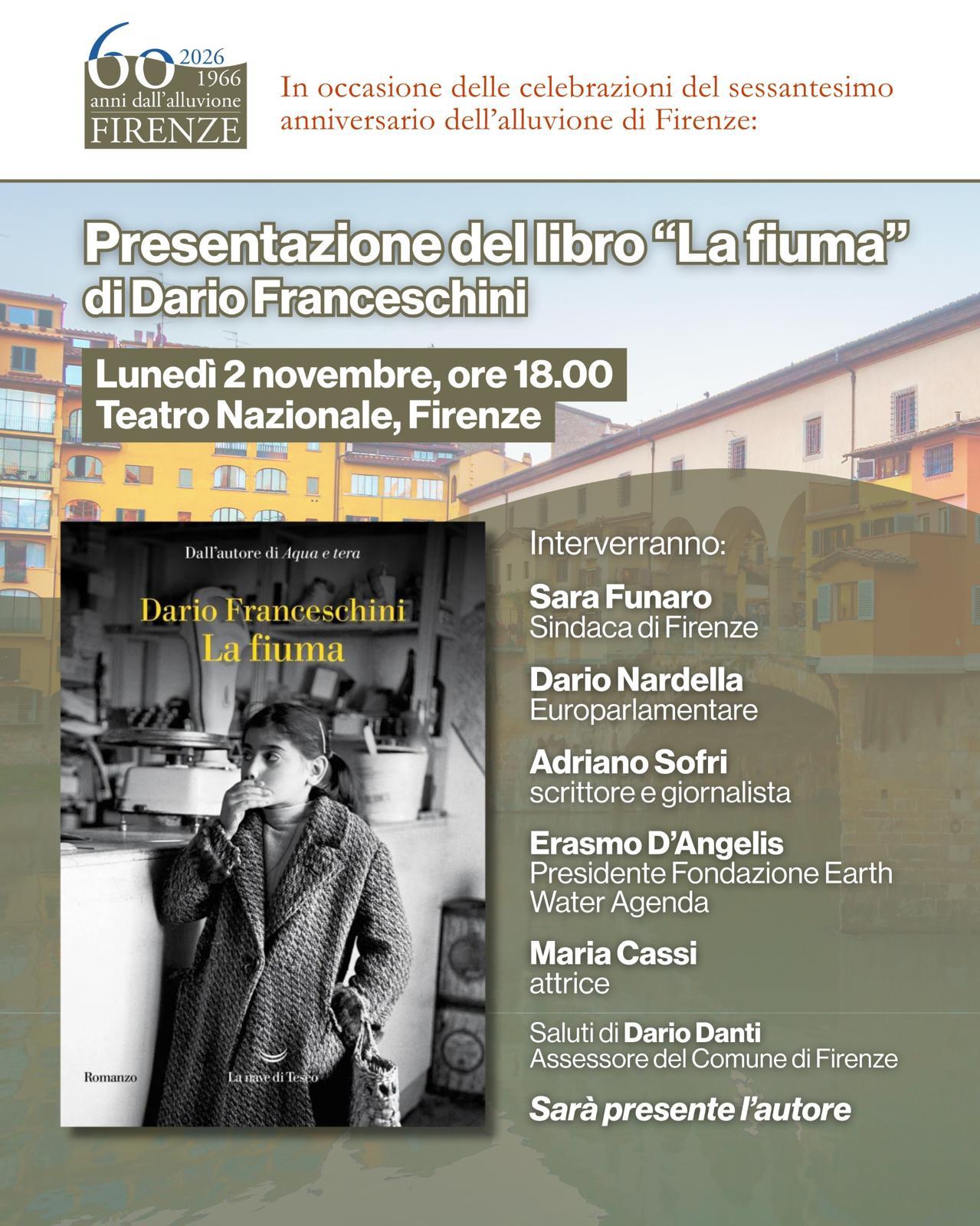 Presentazione del libro "La fiuma" di Dario Franceschini