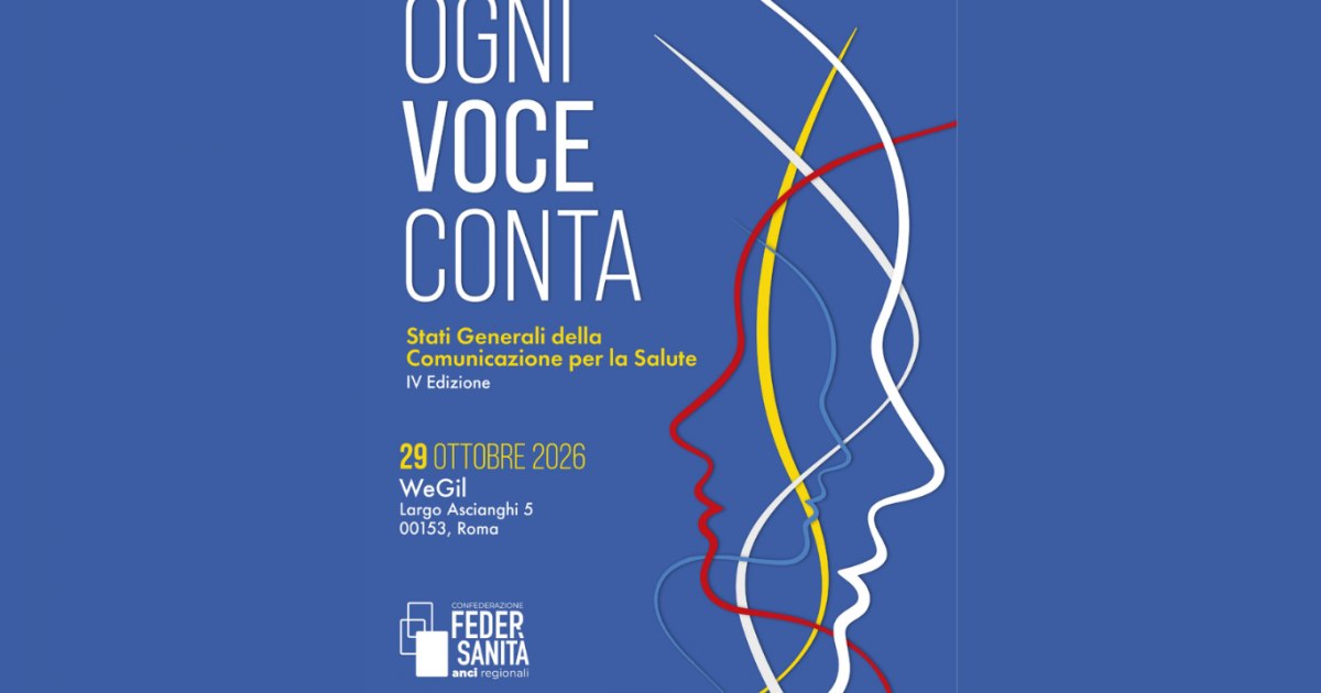 Stati Generali della Comunicazione per la Salute - Ogni voce conta