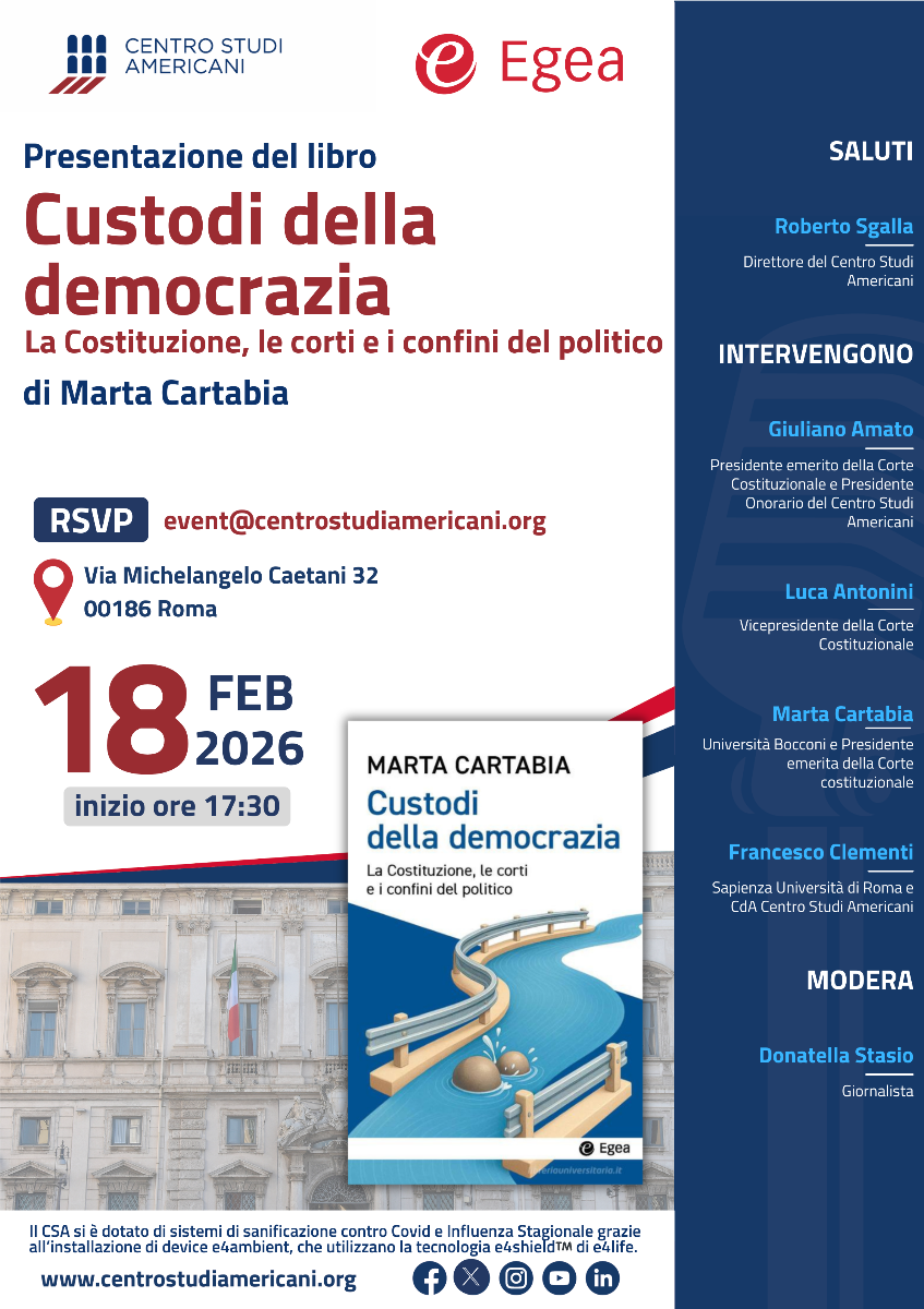 Presentazione del libro: “Custodi della democrazia”