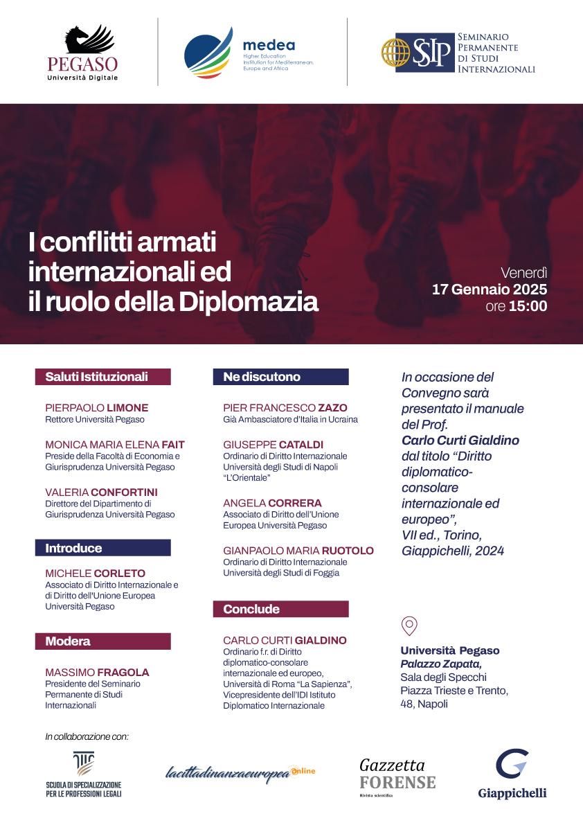 I conflitti armati internazionali e il ruolo della diplomazia