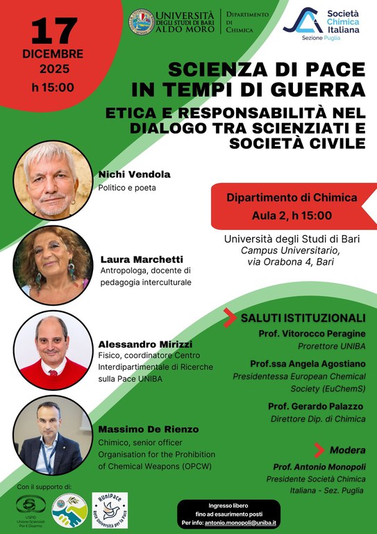 Scienza di pace in tempi di guerra