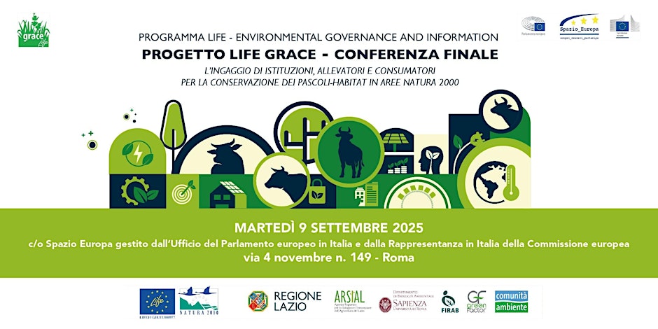 Progetto Life Grace - Conferenza finale - Conservazione dei pascoli-habitat