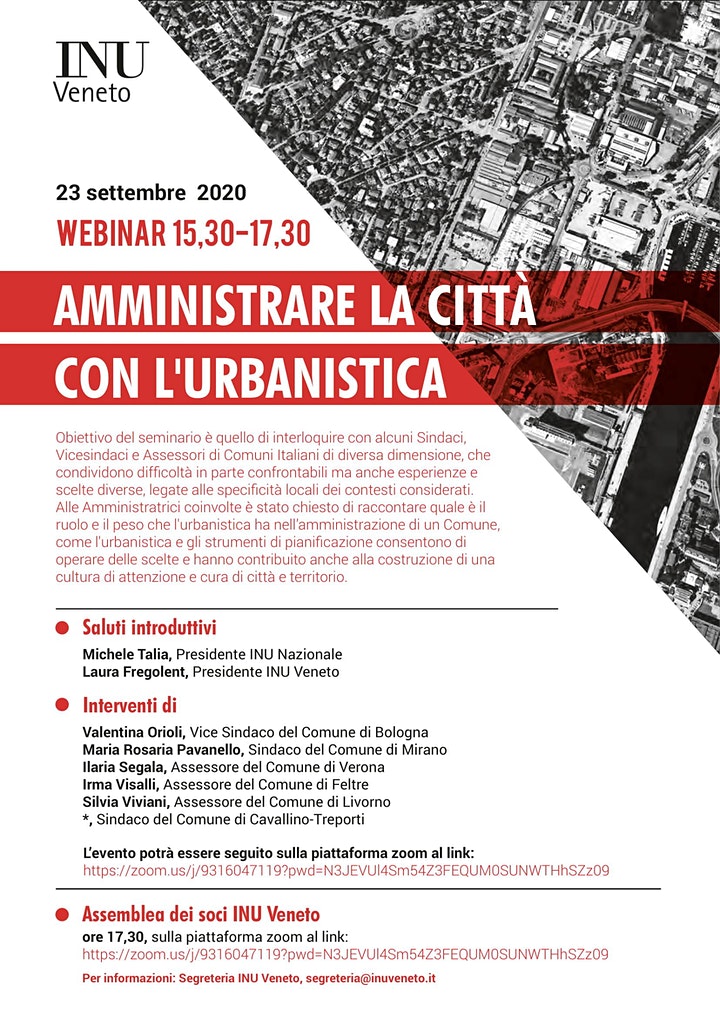 Amministrare la città con l'urbanistica