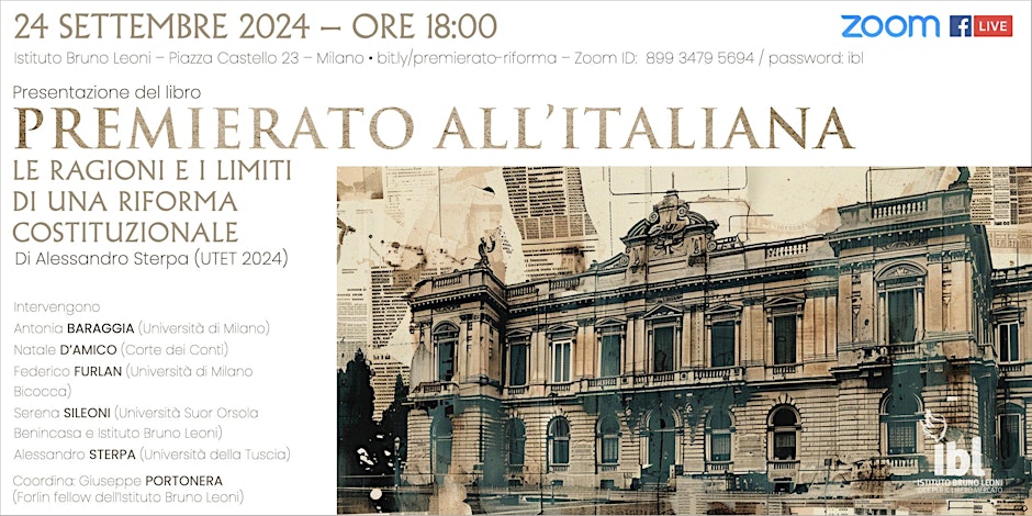 Premierato all’italiana