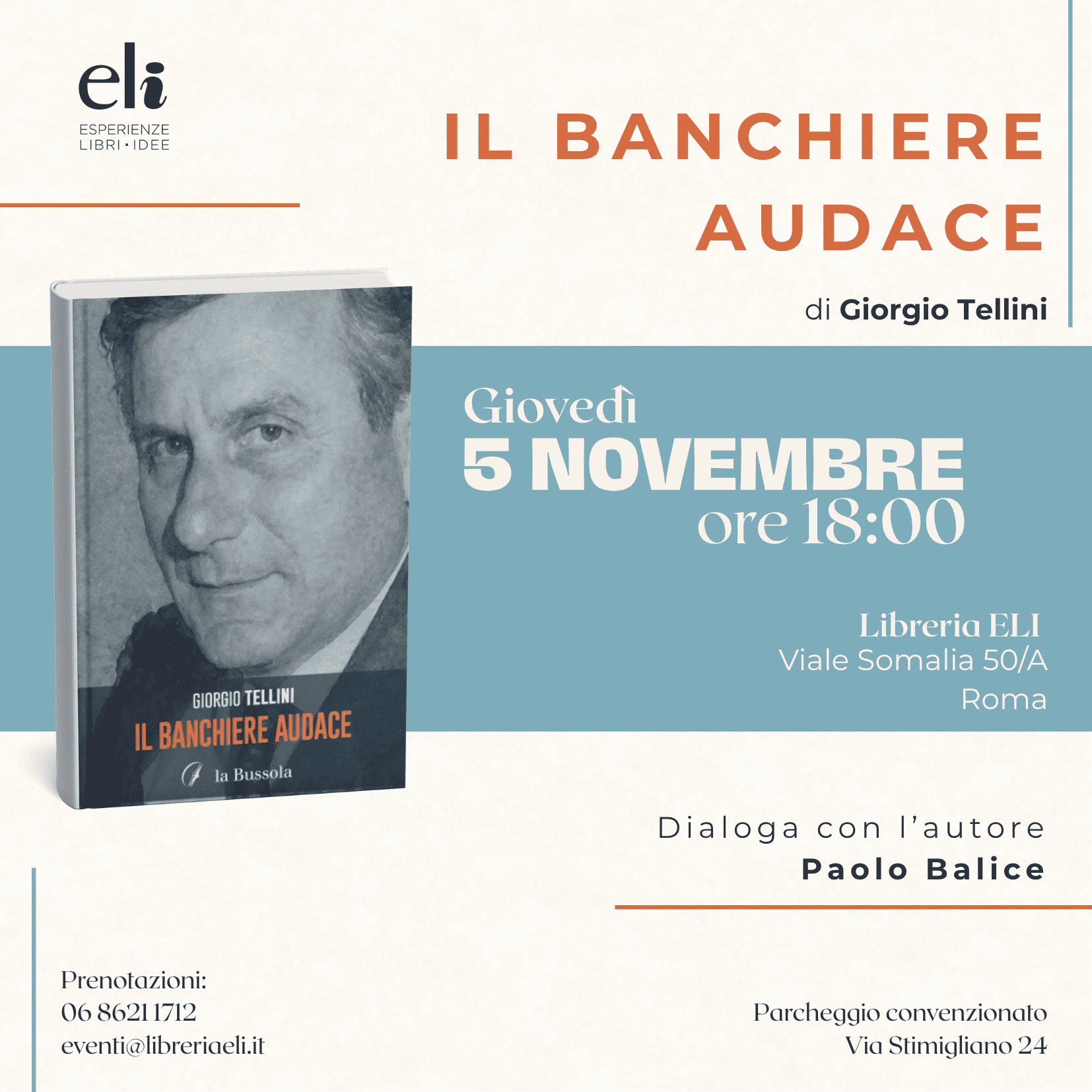 Presentazione del libro: “Il Banchiere audace”