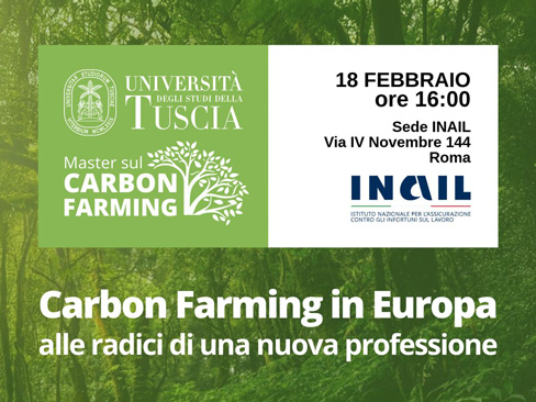 Presentazione del master sul Carbon farming dell’Università degli studi della Tuscia